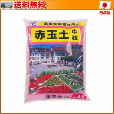 あかぎ園芸赤玉土 中粒 4L 10袋