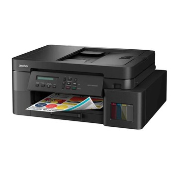 BROTHER DCP-T830DW 第四代威力印商用連續供墨雙面網路複合機+BTD100 BK/C/M/Y墨水3組(噴墨印表機/WiFi/ADF)