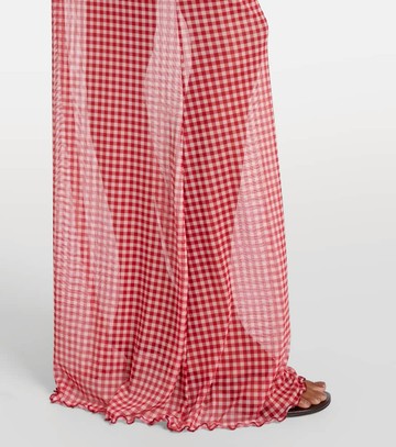 Bananhot Solay gingham maxi skirt