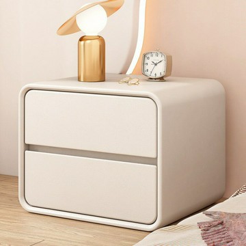 免運附發票  床頭櫃簡約現代臥室收納實木儲物櫃子網紅小茶幾可愛奶油風多功能
