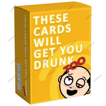 ✨臺灣發貨✨英文桌遊 CARDS WILL GET YOU DRUNK 喝喝醉遊戲 drink games