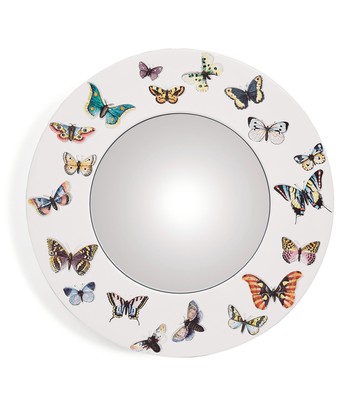 Fornasetti Farfalle Convex Mirror