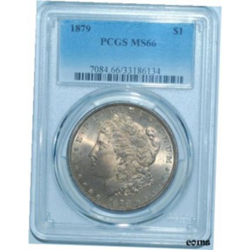 品質保証書付】 アンティークコイン NGC PCGS 1879 P PCGS MS66 Morgan