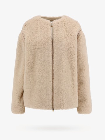 Alpaca and virgin wool fur jacket - MAX MARA - gender_Woman