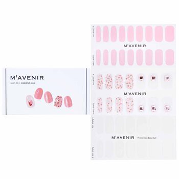 Mavenir Mavenir 指甲貼 (粉色) - # Ambient Nail 32pcs-美容工具