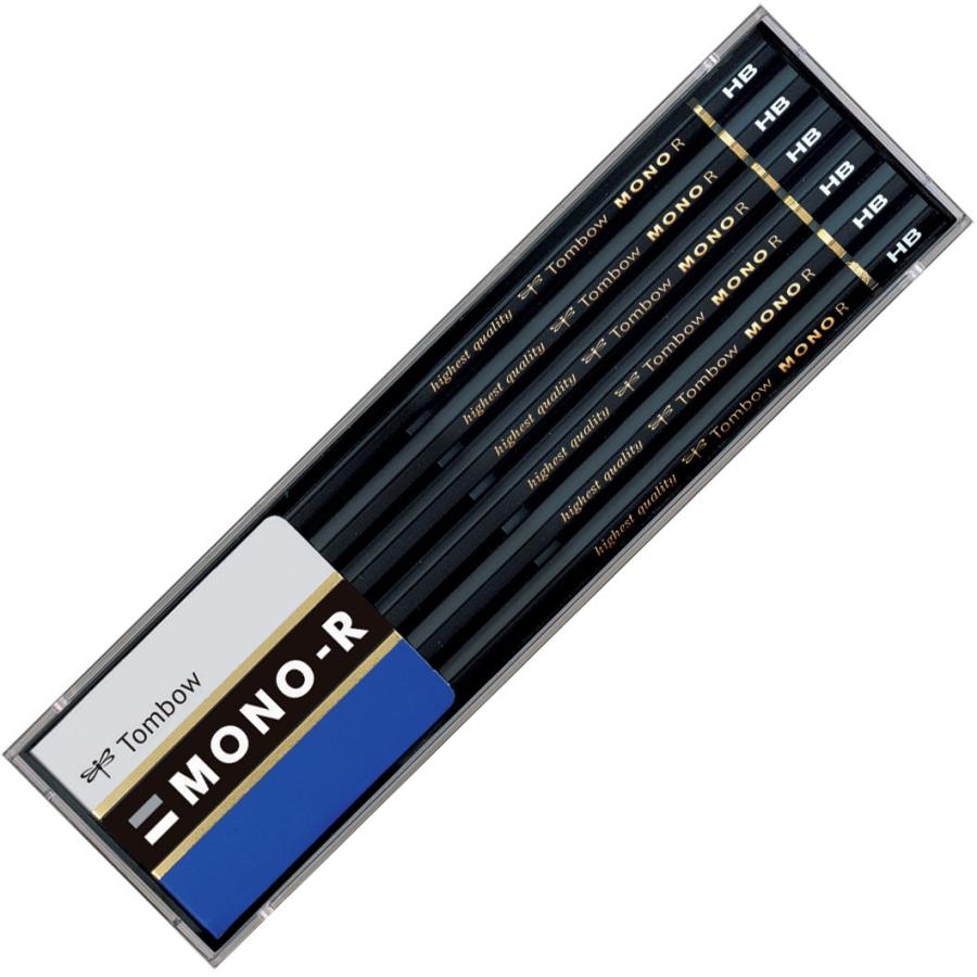 MONO トンボ鉛筆 鉛筆 モノR 2H 1ダース プラケース -R2H MONO-R2H