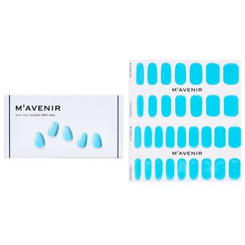 Mavenir Mavenir 指甲貼 (藍色) -  # Classic Mint Nail 32pcs-美容工具