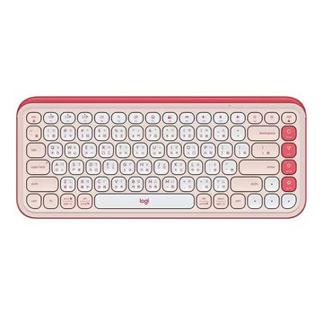 羅技 藍牙無線鍵盤 POP ICON KEYS 蜜糖粉