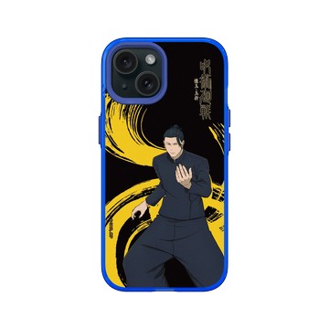 iPhone 15 Clear 激光藍 - Jujutsu Kaisen 咒術迴戰 S2 - 懷玉・玉折戰鬥系列-夏油傑