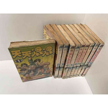 【雷根360免運】【送贈品】漫畫 天天混混 1-12完 合售 #山河#有釘章 #九成新【P-EU1059】