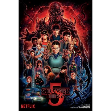 【怪奇物語】第五季 正式版海報 60*91cm