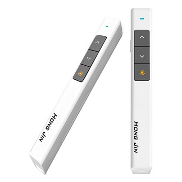 HONG JIN 宏晉 三合一簡報筆 138.8 x 17.6 x 15mm  白色  1個