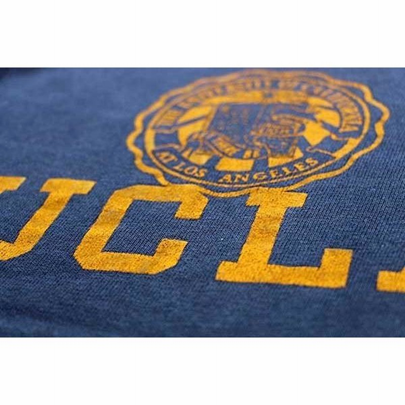 ☆60s Collegiate Pacific UCLA フロッキープリント コットン