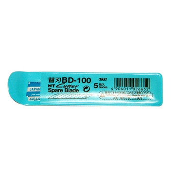 NT雕刻用美工刀片BD-100/5片入/包