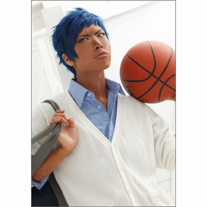 黒子のバスケ 青峰 大輝 風 ウィッグ キャラウィッグ コスプレウィッグ フルウィッグ コスプレ 耐熱 通販 Lineポイント最大1 0 Get Lineショッピング