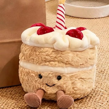 七夕送禮🎀【預購】JELLYCAT 蛋糕系列 蛋糕娃娃 16cm 毛絨公仔 海外代購保證正版 生日禮物 生日快樂