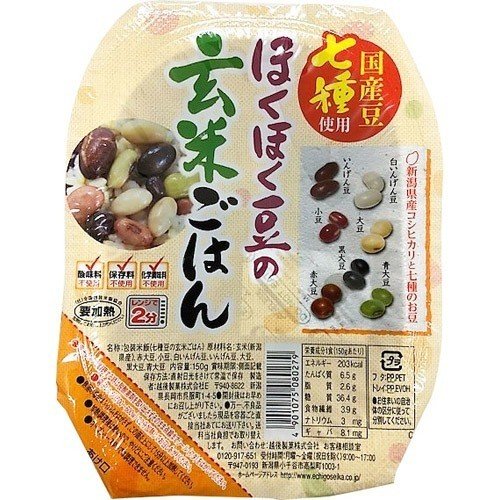 越後製菓 ほくほく豆の玄米ごはん 150g