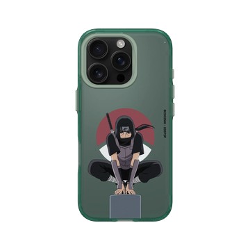 iPhone 16 Pro Clear 憂墨綠 - 火影忍者 Naruto - 宇智波鼬-宇智波一族家紋