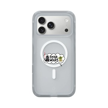 iPhone 17 Pro Max AirX 流變灰 - 迪士尼-星際大戰 Star Wars - 黑武士&尤達-剪紙系列