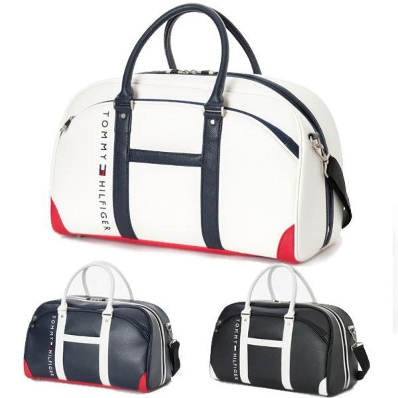 TOMMY HILFIGER GOLF ボストンバッグ FACE THMG7 | LINEショッピング