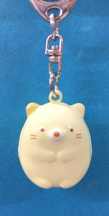 【震撼精品百貨】角落生物 Sumikko Gurashi SAN-X 立體鈴鐺鑰匙圈/吊飾-貓咪#69579 震撼日式精品百貨