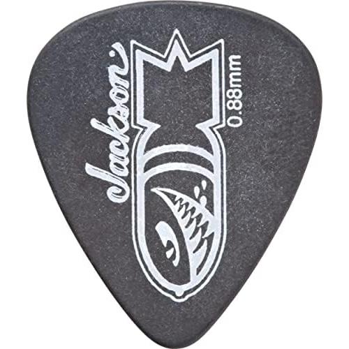 Jackson 451 Skull Picks, Black, Thin Med .60mm