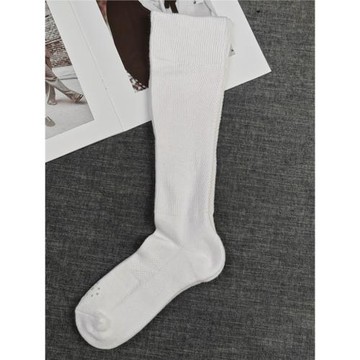 出口原單 品質很高白色襪子偶有小臟長筒運動襪男女款跑步襪高筒