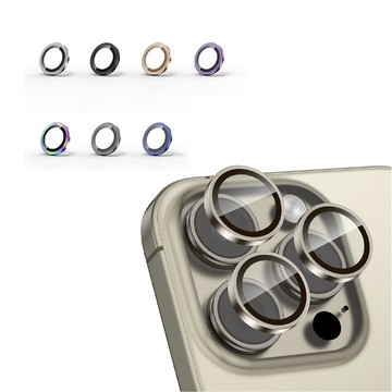 JAVOD｜鋁合金鏡頭保護貼 鏡頭貼 iPhone 16 15 14 13 12 Pro Max Plus