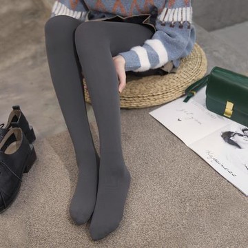 日系秋冬季中壓打底襪女新款中厚百搭外穿韓版加絨天鵝絨連褲襪女