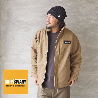 グリップスワニー デッキジャケット GRIP SWANY FP DECK JKT GSJ-67 ジャケット メンズ デッキ 難燃 難燃素材 中綿 焚火  焚き火 プルオーバー | LINEブランドカタログ