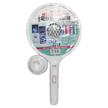 無敵王 二合一電蚊拍  43 x 22cm  白色