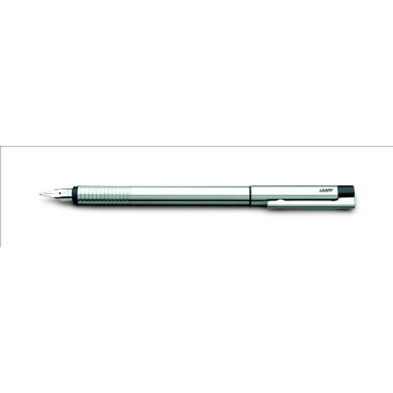 LAMY ラミー 万年筆 ペン先M(中字) ロゴ ステンレス L05-M 両用式 コンバーター別売 正規輸入品