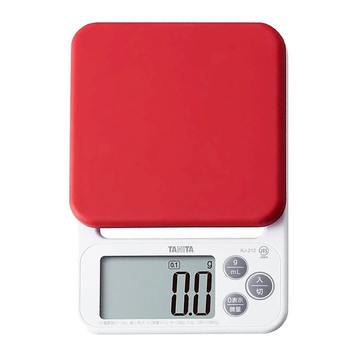 TANITA 塔尼達 廚房料理電子秤 最大計量 1kg 最小表示 1g  KD-180-SNR  桃粉色