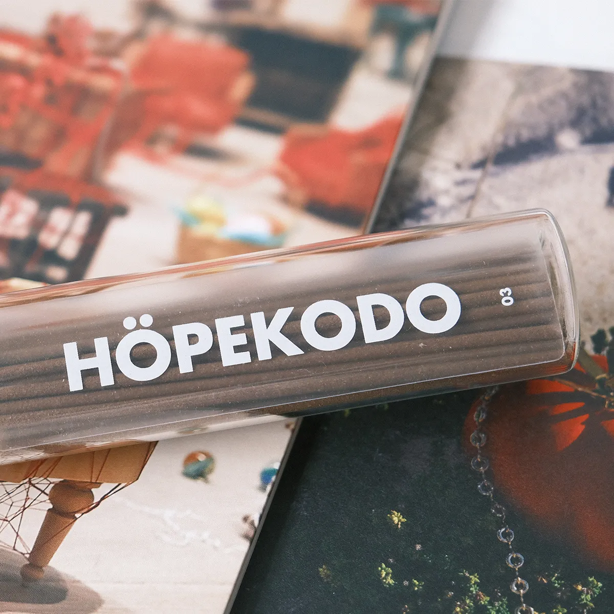 台灣 HÖPEKODO 香氛線香 03號 秋日茶園的詫寂感 線香座組盒 - 50 Pcs