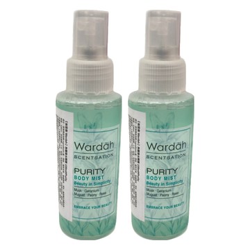 Wardah 峇里島身體香水噴霧 #Purity 100ml  2瓶