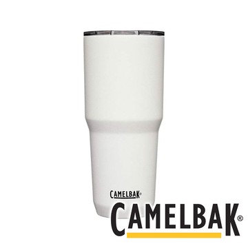 【CAMELBAK】Tumbler 不鏽鋼雙層真空保溫杯/保冰 900ml『經典白』露營 戶外 旅遊 運動 野餐 保溫杯 保冰 C2390101085