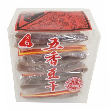 四乘六 五香豆干-紅標(30g*7入/包) [大買家]