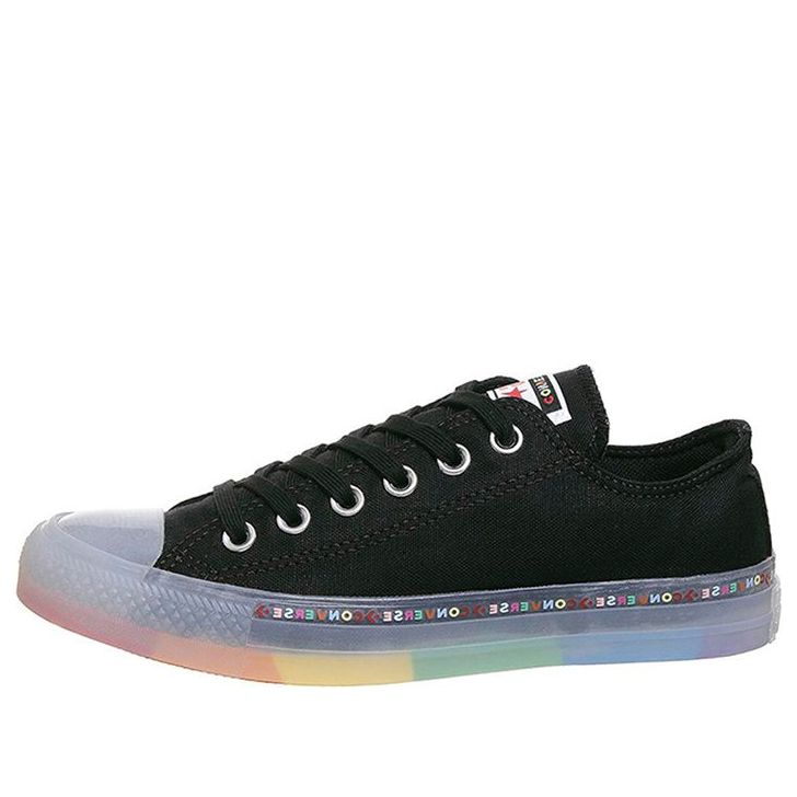 Converse converse all star low outlet trainers egret white rainbow exclusive