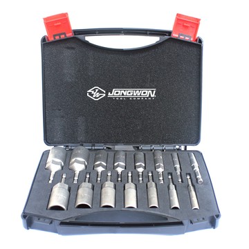 JW 衝擊扳手專用六角長型套筒15件組  1組