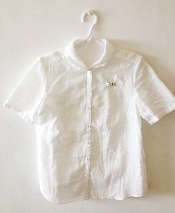 短袖襯衫--就愛吃荷包蛋