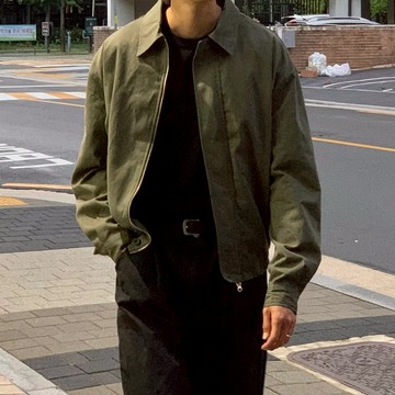 正韓簡潔翻領隱藏式拉鍊夾克外套 3色 YUPPIE 現貨優惠商品