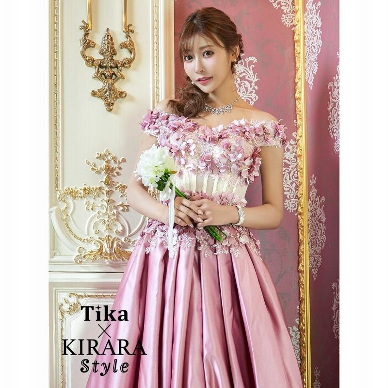 キャバ ドレス キャバドレス ロング Tika USA L.Aインポートドレス