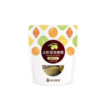 去籽薑黃橄欖70G口袋蜜餞【每日優果】