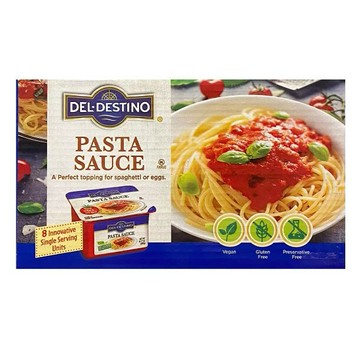 【現貨】Del Destino 番茄義大利麵醬杯 260公克 X 8入