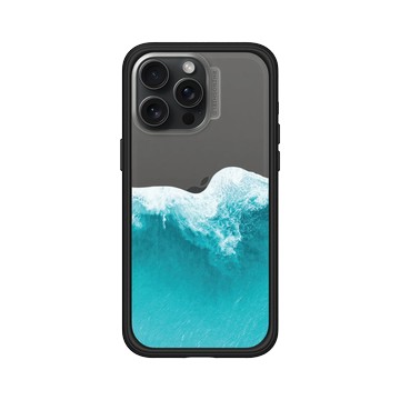 iPhone 15 Pro Max Mod NX 黑 - Ocean Collection: Let's Sea 海洋系列：一路向海 - 浪來了