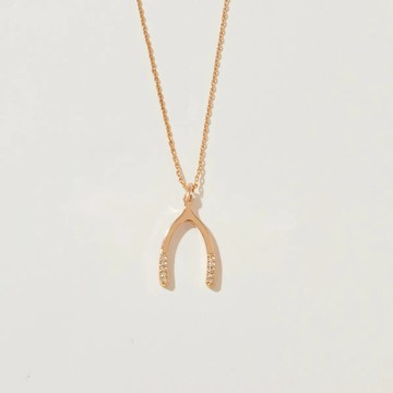 SOIRÉE BY N.Y.︱蒔華芮 祈願許願骨鋯石項鍊(共2色)