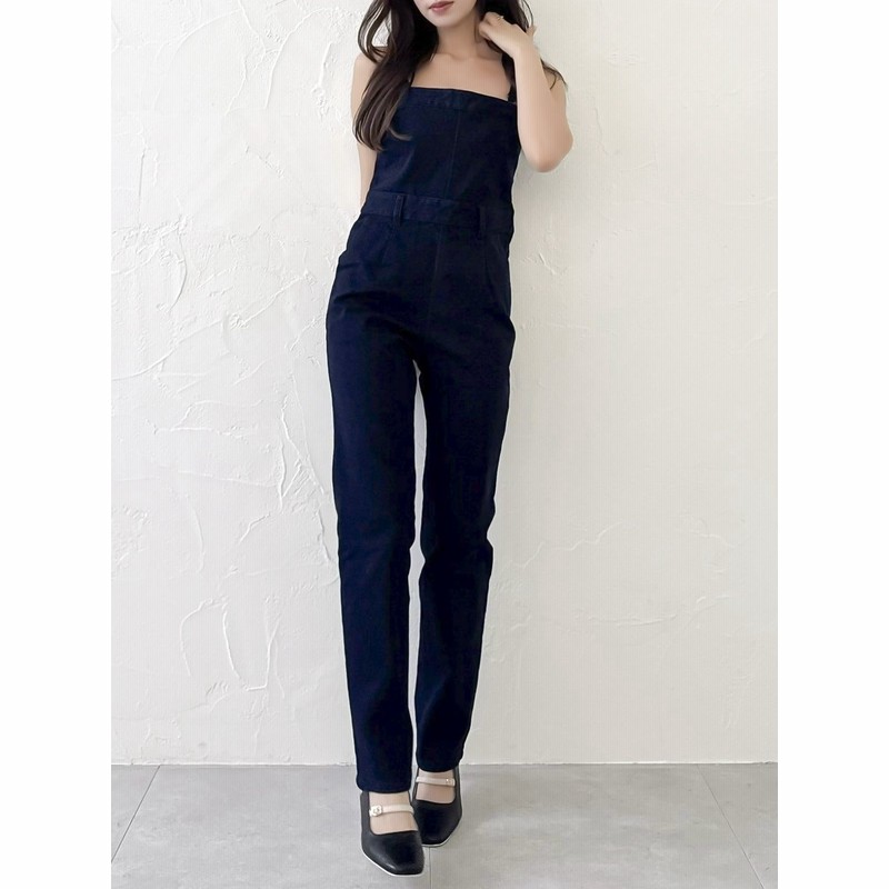dazzlin　新品　未使用　デニム　ロンパース 新品タグ付き dazzlin デニム ロンパース レディース