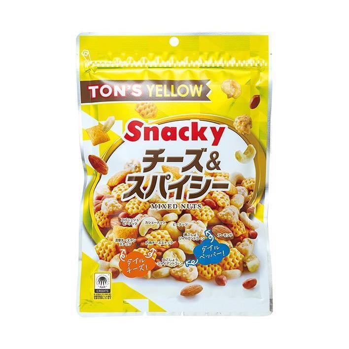 東洋ナッツ トン イエロー スナッキー チーズスパイシー 155g×10袋入｜ 送料無料