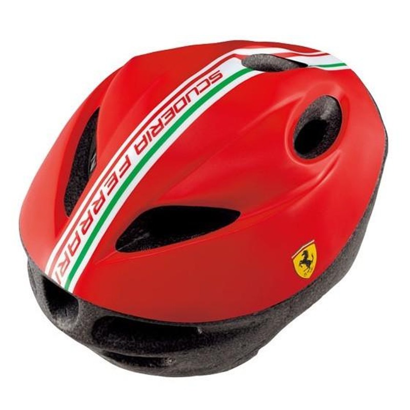 メーカー展示品 フェラーリ キッズヘルメット Mサイズ Ferrari ジック GIC 三輪車 自転車 バランスバイク 乗り物 ヘルメット  プロテクター ギフト プレゼント | LINEブランドカタログ