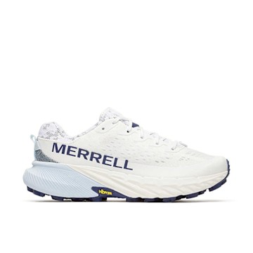Merrell Agility Peak 5 [ML068376] 女 戶外 登山 越野鞋 抓地力 透氣 白 冰藍色
